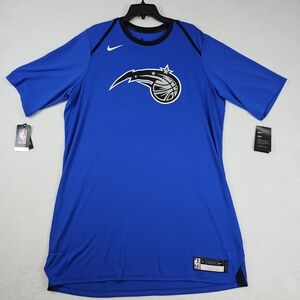 Orlando Magic Team Game Issued Blue Shooting Shirt XLTT 2018-19